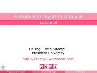 Random Sampling in Probabilistic System Analysis