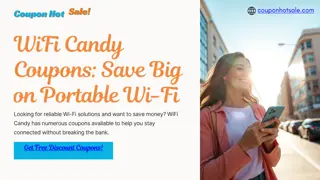 WiFi Candy Coupons Save Big on Portable Wi-Fi