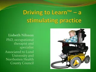 Innovative Wheelchair Training Methods for Cognitive Disabilities