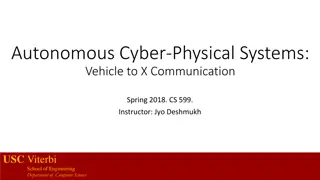 Comprehensive Overview of Autonomous Cyber-Physical Systems in Vehicle Communication