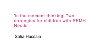 Strategies for Children with SEMH Needs by Sofia Hussain