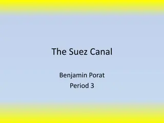 History and Significance of the Suez Canal: A Journey Through Time