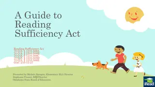 Oklahoma's Third Grade Graduation Law and Reading Sufficiency Act