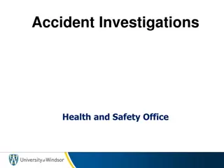 Effective Accident Investigations for Safety in the Workplace