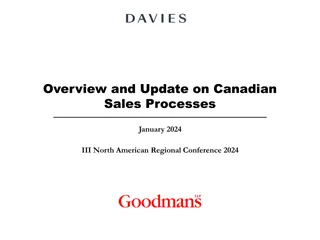 Canadian Sales Processes Overview & Update - Jan 2024 Conference