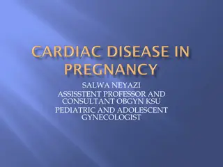 Cardiovascular Changes in Pregnancy