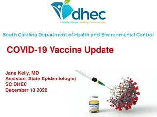 COVID-19 Vaccine Update: Pfizer Vaccine Logistics and Emergency Use Authorization