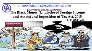 The Black Money and Imposition of Tax Act, 2015 Overview