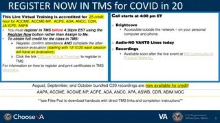 COVID-19 Live Virtual Training Accredited for Continuing Education Credits