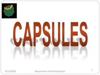 Understanding Capsules in Pharmacy: Types, Advantages, and Disadvantages