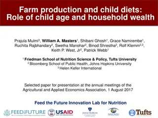 Role of Farm Production in Child Diet Quality