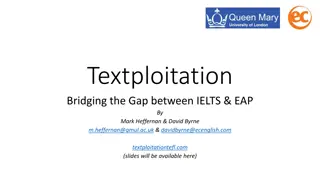 Enhancing IELTS Preparation through Textploitation Approach