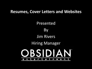 Expert Tips for Crafting Effective Resumes and Cover Letters