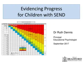 Supporting Children with SEND: Evidencing Progress and Planning Strategies