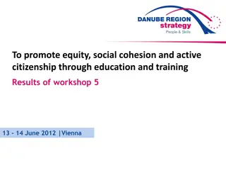 Promoting Equity and Active Citizenship Through Education and Training Workshop Results