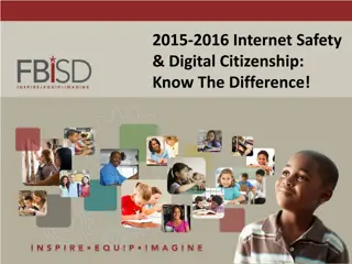 Internet Safety and Digital Citizenship Guidelines for Students and Parents