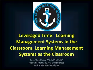 Leveraged Time: Learning Management Systems in Education