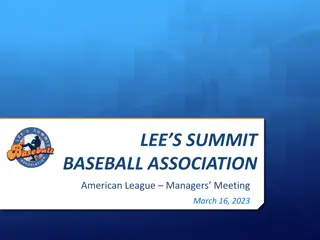 American League Managers Meeting - March 16, 2023