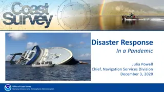 Coast Survey Disaster Response in a Pandemic: Operations Overview