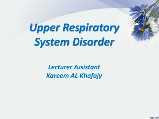 Understanding Upper Respiratory System Disorders in Children