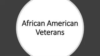 African American Veterans in World War I: The Harlem Hellfighters and Corporal Freddie Stowers