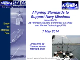 Naval Systems Engineering Directorate and NAVSEA 05S Overview