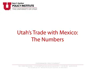 Utah's Commodity Trade with Mexico: Insights and Impacts