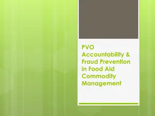 Corruption and Accountability in Food Aid Management