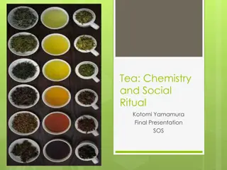 Exploring the Chemistry and Culture of Tea: A Comprehensive Study