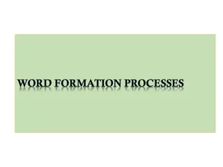 Language Structure Explained: Prefixes, Suffixes, and Word Class Changes