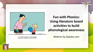 Exploring Phonological Awareness Through Literature-Based Activities