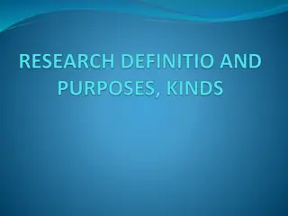 Nursing Research: Definition, Purposes, and Importance