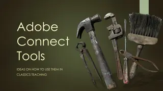 Enhancing Classics Teaching with Adobe Connect Tools