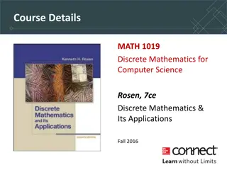 Registration and Purchase Details for MATH 1019 Discrete Mathematics Course