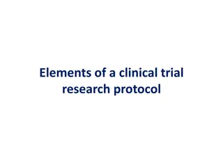 Essential Elements of Clinical Trial Protocols