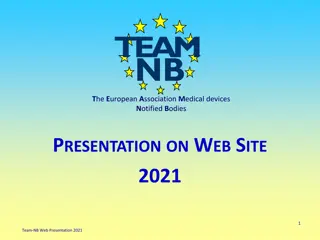 European Association of Medical Devices Notified Bodies Web Presentation 2021