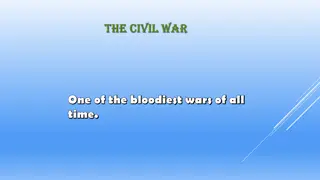 The Civil War: Key Facts and Insights