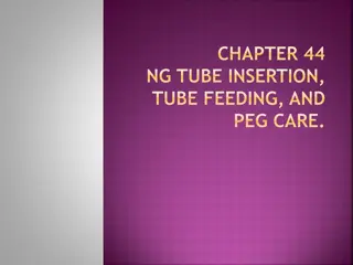 Assisting with Enteral Tube Feeding and Dysphagia Management