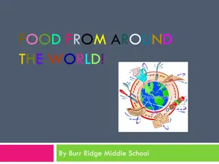 Food from Around the World: A Culinary Journey by Burr Ridge Middle School