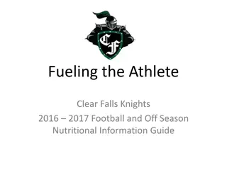 Essential Nutrition Guide for Athletes: Fueling the Clear Falls Knights