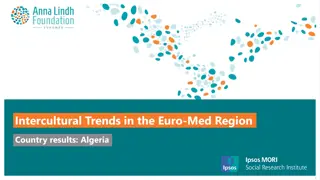 Intercultural Trends in the Euro-Med Region: Algeria Results