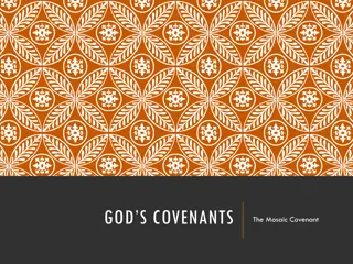 The Mosaic Covenant in Exodus 19