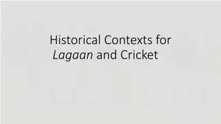 Unveiling Historical Contexts of Lagaan and Cricket in Colonial India