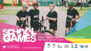 Liz Armstrong - School Games Organiser & Coquet YST Development Coach