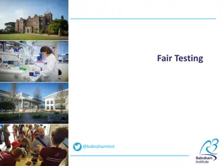 Fair Testing in Experiments