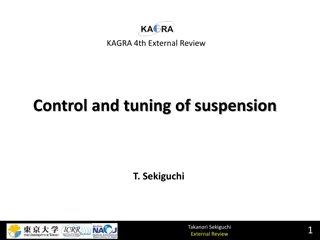 External Review on Control and Tuning of Suspension Systems by Takanori Sekiguchi