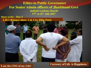 Exploring Ethics in Public Governance for Senior Administrative Officers