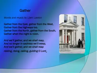 Gather: Words and Music by Liam Lawton