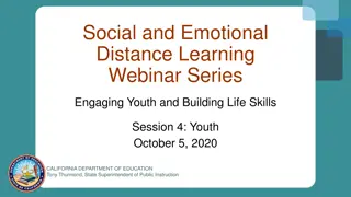 Social and Emotional Learning Webinar: Engaging Youth and Building Life Skills