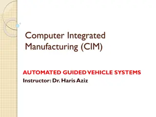 Automated Guided Vehicle Systems in Computer Integrated Manufacturing